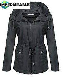 chamarra impermeable para mujer