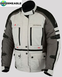 chaqueta impermeable moto mujer